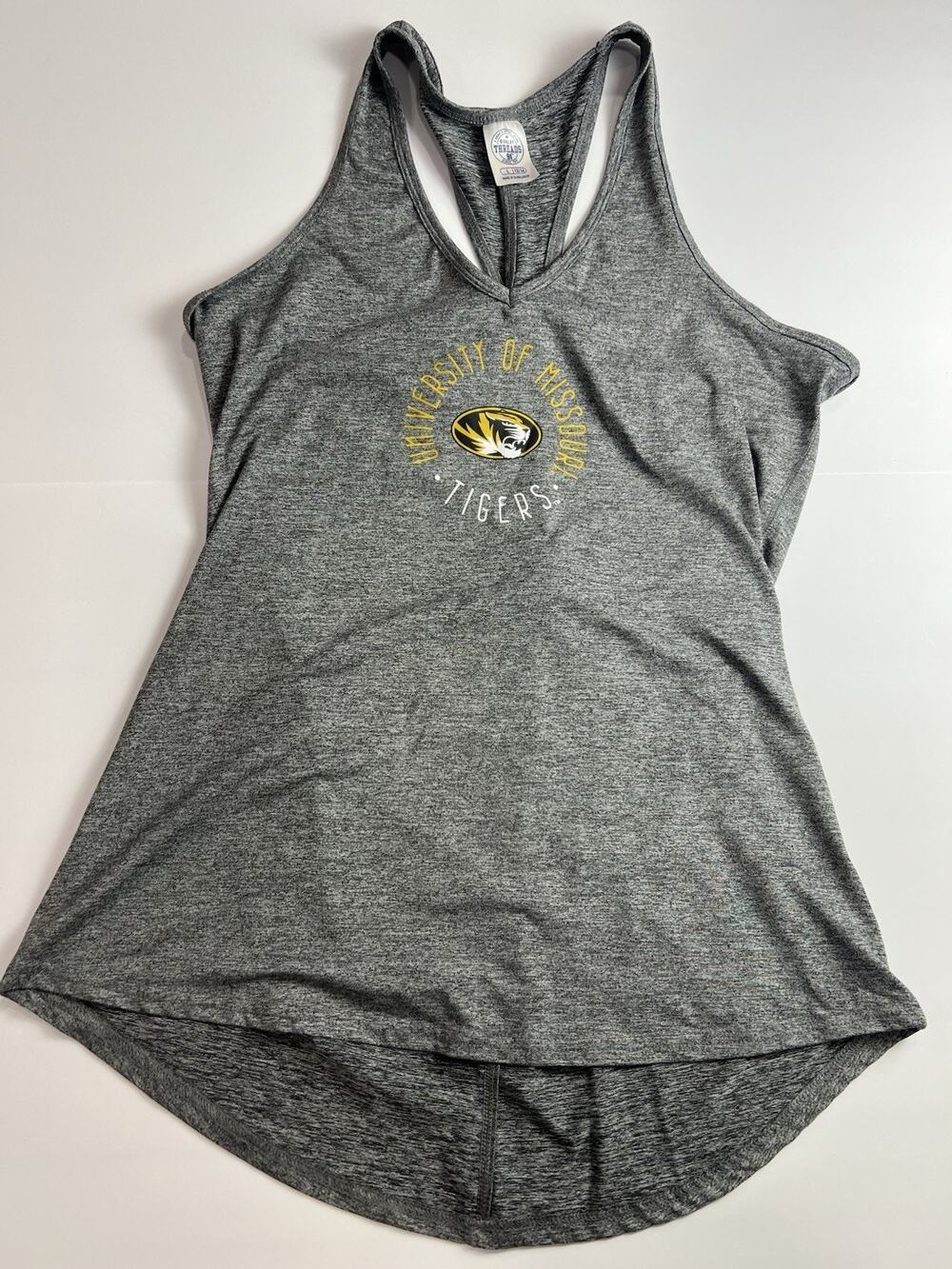 Rivalry Threads Mizzou women’s Tank Top Size Large 12/14 Racer Back Missouri